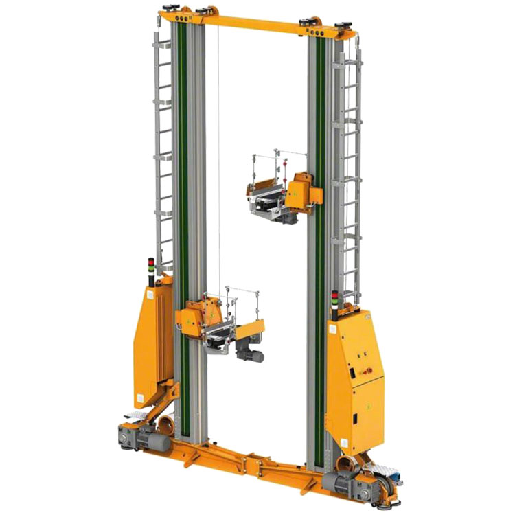 Modular DRS-M Wheel Blocks for Low-Bay Stacker Cranes