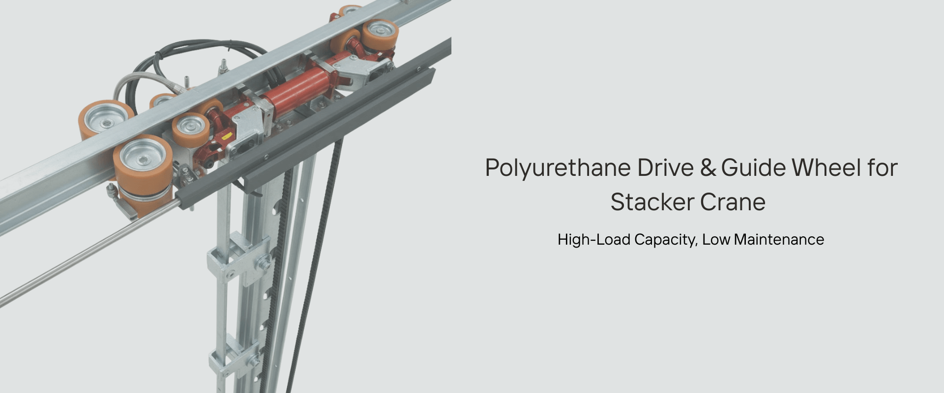 Polyurethane Wheel for Stacker Wheel