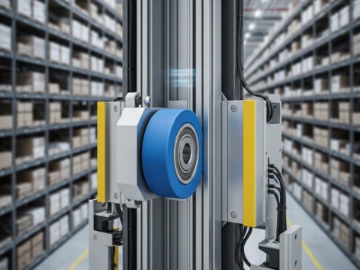 Polyurethane Guide Rollers with Ball Bearings for Stacker Crane