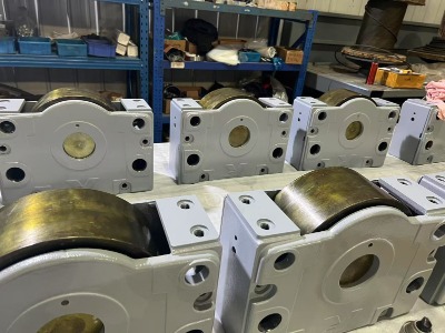 DRS 250 Wheel Block System Into Warehouse Stacker Cranes