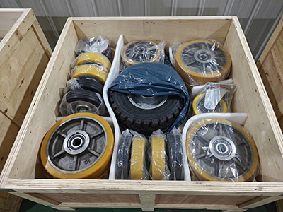 Stacker Drive Wheels Dispatched for Warehousing